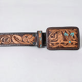 ADBLF269 Genuine American Leather Belt Men and Women