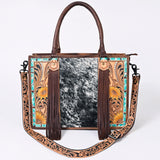 LC-ADBG230 Tote Hand Tooled Genuine Western Leather Women Bag