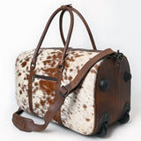 ADBG1245 Western Cowhide Leather Duffel Bag -American Darling Travel Tote