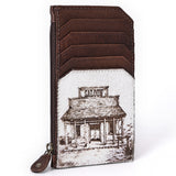 ADCCM101O Card-Holder Genuine Western Leather Women Bag