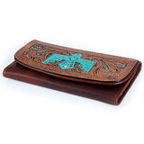 LC-ADBGM102 Wallet Genuine Western Leather Women Bag