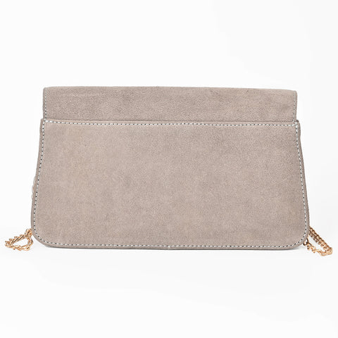 ADBGA944 American Darling Western Embroidered Genuine Suede Cross body Bag