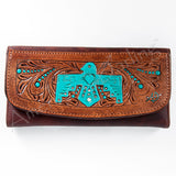 LC-ADBGM102 Wallet Genuine Western Leather Women Bag