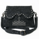 ADBG1797 Crossbody Suede Genuine Leather women bag western Bag