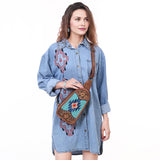 ADBG1510 Sling Genuine Western Leather Women Bag