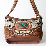LC-ADBG710B Hobo Hair On Genuine Western Leather Women Bag
