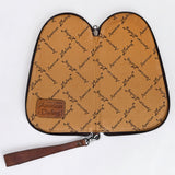 LC-ADGC103 Gun Case Hair On Genuine Western Leather Women Bag