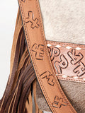 LC-ADBG316BRAH Messenger Genuine Western Leather Women Bag Kinsey
