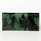 LC-ADBG258 Exotic Hair-On Hide Leather Wallet -Western Style