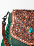 LC-ADBGZ479 Messenger Genuine Western Leather Women Bag