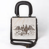 ADBGM625 Crossbody Hair-On  Genuine Western Leather Women Bag