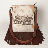 LC-ADBGS192 Messenger Genuine Western Leather Women Bag Becca
