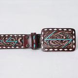 ADBLF288 Genuine American Leather Belt Men and Women