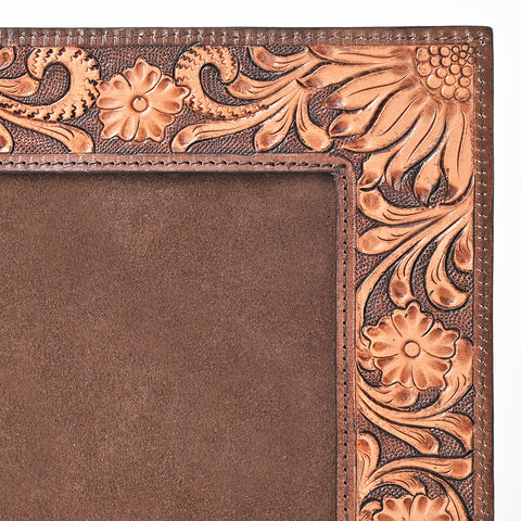 ADFRA101 American Darling  Hand Tooled Genuine Leather Photo Frame