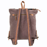 LC-KB111  Backpack Upcycled Canvas Ladies Bag