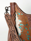 LC-ADBG351 Hobo Hair On Genuine Western Leather Women Bag