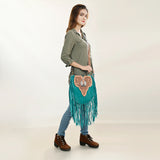 LC-ADBGA431 Messenger Genuine Western Leather Women Bag