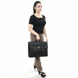 LC-ADBG1399B Tote Genuine Western Leather Women Bag