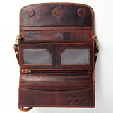 LC-ADBGM102 Wallet Genuine Western Leather Women Bag