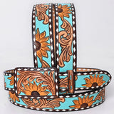 ADBLF283 Genuine American Leather Belt Men and Women