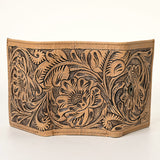 ADBG1310 Hand-Tooled Western Leather Crossbody Wallet - Genuine Cowhide Bag by American Darling