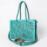 ADBG1131 Tote Hand Tooled Genuine Western Leather Women Bag