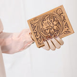 LC-ADBGZ799A Wallet Genuine Western Leather Women Bag