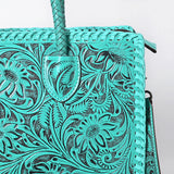 ADBG1131 Tote Hand Tooled Genuine Western Leather Women Bag