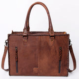 LC-ADBG235A Tote Crocodile Embosed Genuine Western Leather Bag