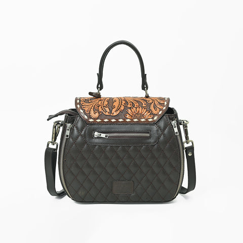 ADBGA851 American Darling Quilted Leather Harness Crossbody Handbag