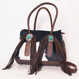 ADBG1091A Tote Hair On Genuine Western Leather Women Bag