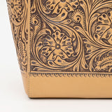 LC-ADBGZ825A Tote Hand Tooled Genuine Western Leather Women Bag