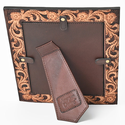 ADFRA101 American Darling  Hand Tooled Genuine Leather Photo Frame