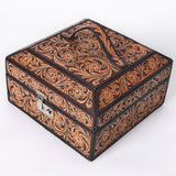 ADBGA523 Jewelry Case Genuine Western Leather Women Bag