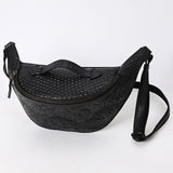 ADBGZ829B Fanny Pack Genuine Western Leather Women Bag