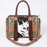 LC-ADBG230 Tote Hand Tooled Genuine Western Leather Women Bag