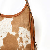 LC-ADBG803AH Hobo Hair On Genuine Western Leather Women Bag Annie