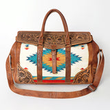 LC-ADBG588 Duffel Genuine Western Leather Women Bag