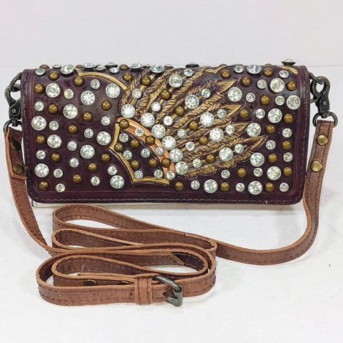 ADBG1840 Crossbody Genuine Full Grain Leather Women Bag