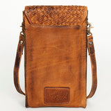 LC-NMBGM134 Cell phone Holder Genuine Western Leather Women Bag