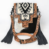 LC-ADBG856G Messenger Hair On Genuine Western Leather Women Bag