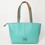 LC-ADBGZ792 Tote Hand Tooled Genuine Western Leather Women Bag