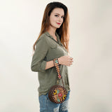 LC-ADBGF135E Canteen Genuine Western Leather Women Bag