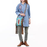 LC-ADBG891 Messenger Genuine Western Leather Women Bag