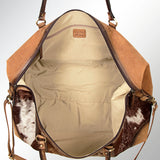 LC-ADBGI123 Duffel Hair On Genuine Western Leather Women Bag