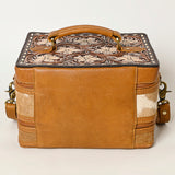 ADBGA454 Jewelry Case Genuine Western Leather Women Bag