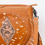 LC-ADBG1062 Hair on Messenger Genuine Western Leather Women Bag