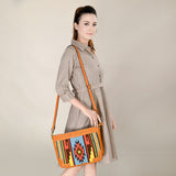 OHA123 Cross Body Genuine Leather women bag western Bag