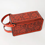 LC-ADBGZ733D Toiletry Genuine Western Leather Women Bag
