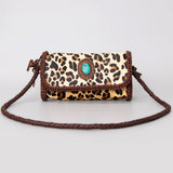 LC-ADBGM267C Wallet Hair-On Genuine Western Leather Women Bag